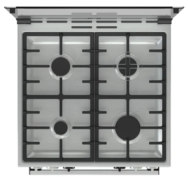 Aragaz Mixt Gorenje K 634 XF, Oțel inoxidabil