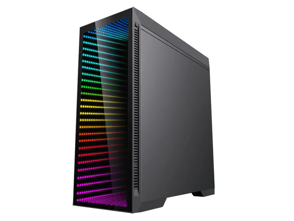 Carcasă PC Gamemax Abyss TR, Midi-Tower, ATX, Negru