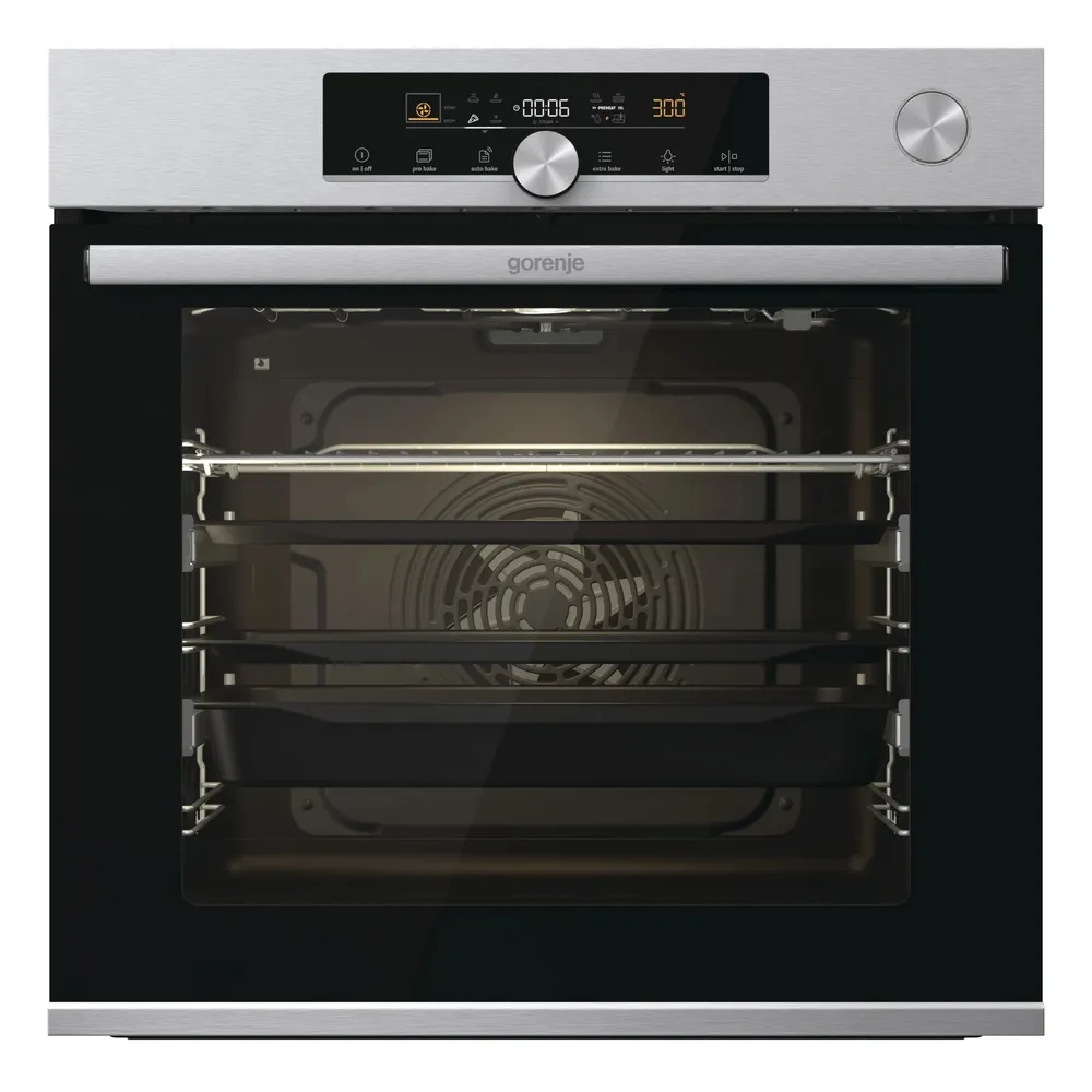 Электрический духовой шкаф Gorenje BSA6747A04X, Нержавеющая сталь