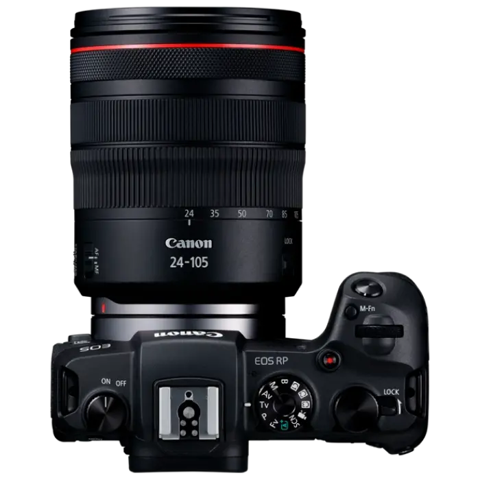 Aparat Foto Mirrorless Canon EOS R + RF 24-105 IS, Negru