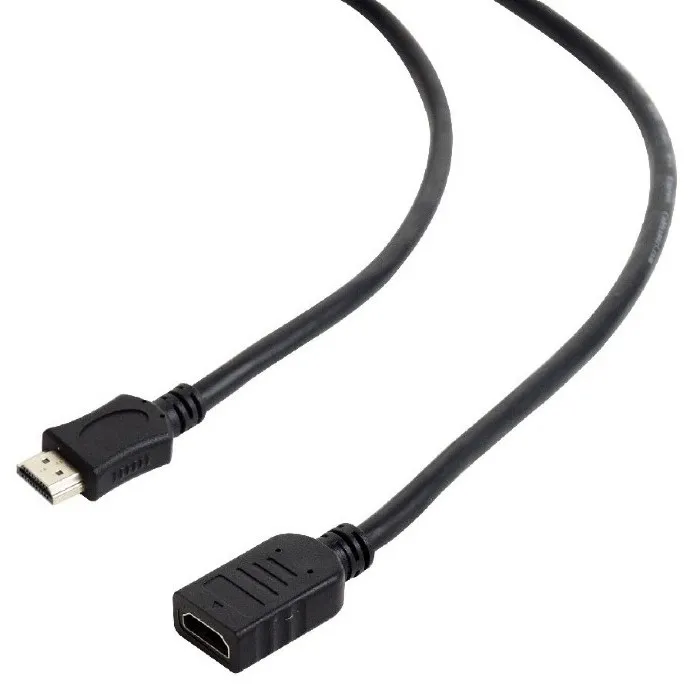 Видео кабель Cablexpert CC-HDMI4X-15, HDMI (M) - HDMI (F), 4,5м, Чёрный