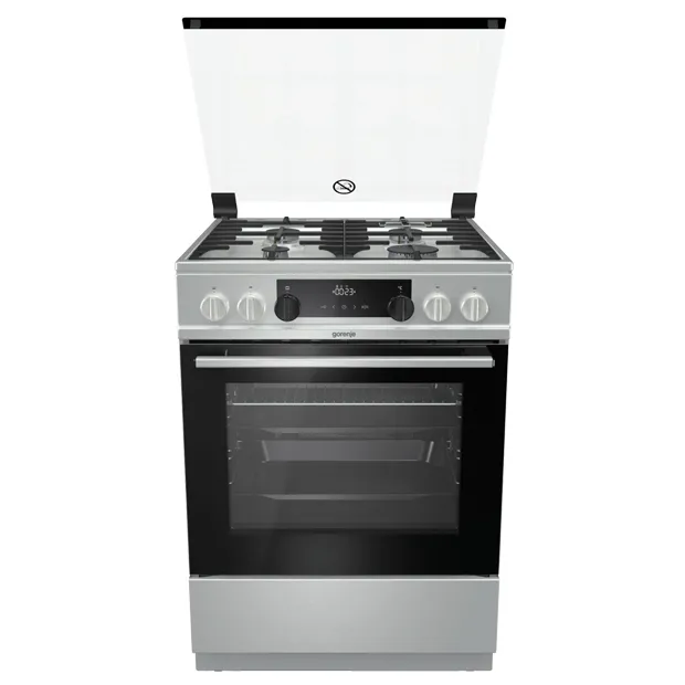 Aragaz Mixt Gorenje K 634 XF, Oțel inoxidabil