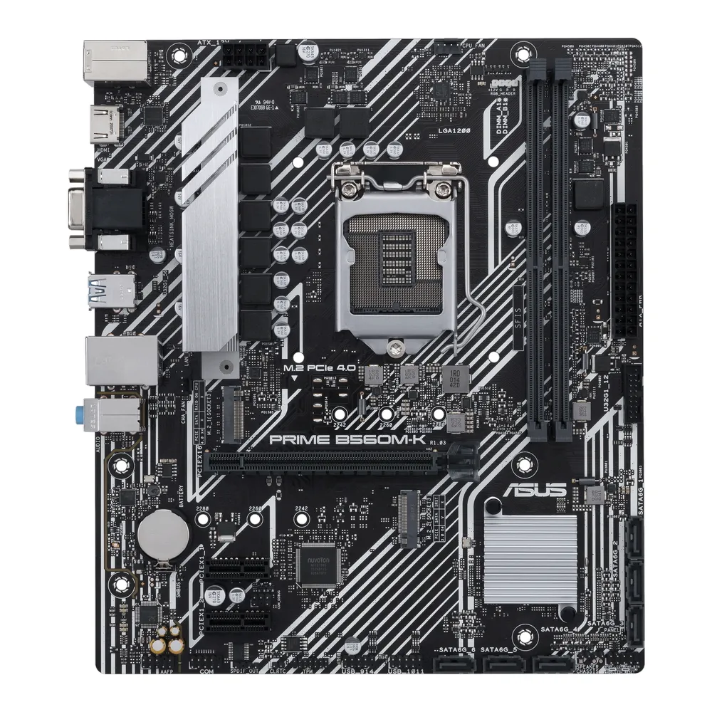 Placă de bază ASUS PRIME B560M-K, LGA1200, Intel B560, Micro-ATX