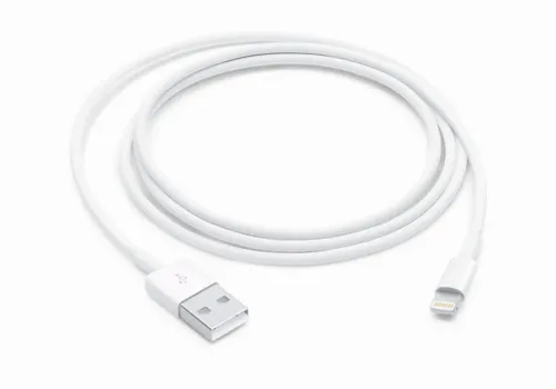 Original Apple Lightning to USB Cable (1 m), Model A1480, White