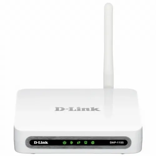 Punct de acces fără fir D-Link DAP-1155/A, 150 Mbps, Alb