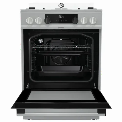 Aragaz Mixt Gorenje K 634 XF, Oțel inoxidabil