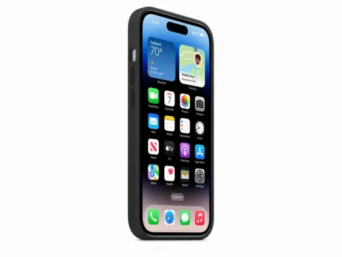 Original iPhone 14 Pro Silicone Case with MagSafe - Midnight, Model A2912