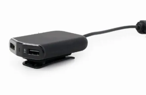 Автомобильное зарядное устройство Energenie EG-4U-CAR-01, Чёрный