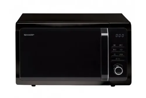 Cuptor cu microunde Sharp R343BK, Negru