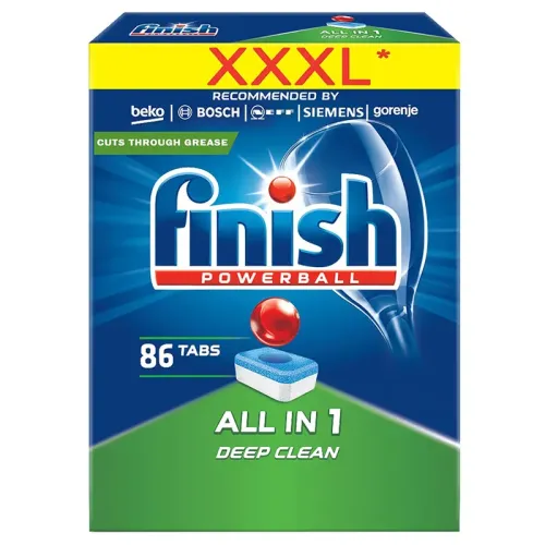 Capsule All in One Finish Powerball, 86 buc