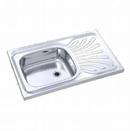 Chiuveta masca anticalcar| inox FREDDO 50*80 - 0:6(304) EC  SN9001S