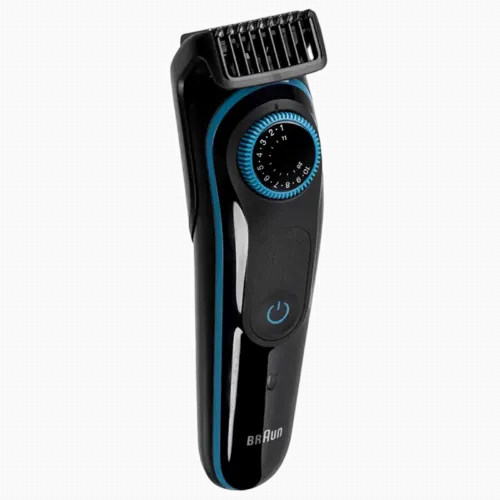 Trimmer pentru bărbați Braun BT3340, Negru | Albastru