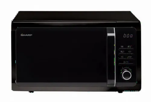 Cuptor cu microunde Sharp R343BK, Negru