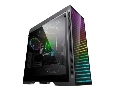 Компьютерный корпус Gamemax Abyss TR, Midi-Tower, ATX, Чёрный