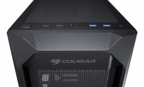 Компьютерный корпус Cougar MX410, Midi-Tower, ATX, Чёрный