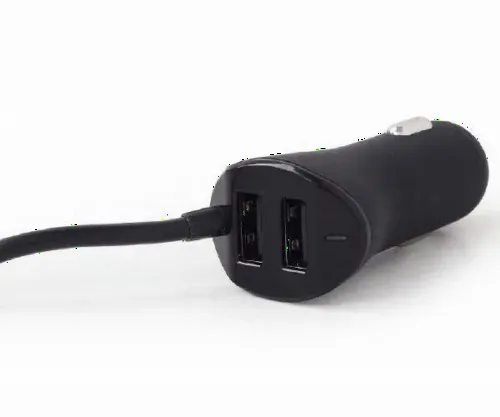 Автомобильное зарядное устройство Energenie EG-4U-CAR-01, Чёрный