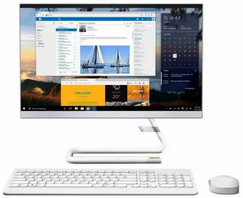Моноблок Lenovo IdeaCentre A340-22IGM, 21,5", Intel Pentium J5040, 4Гб/256Гб, FreeDOS, Белый