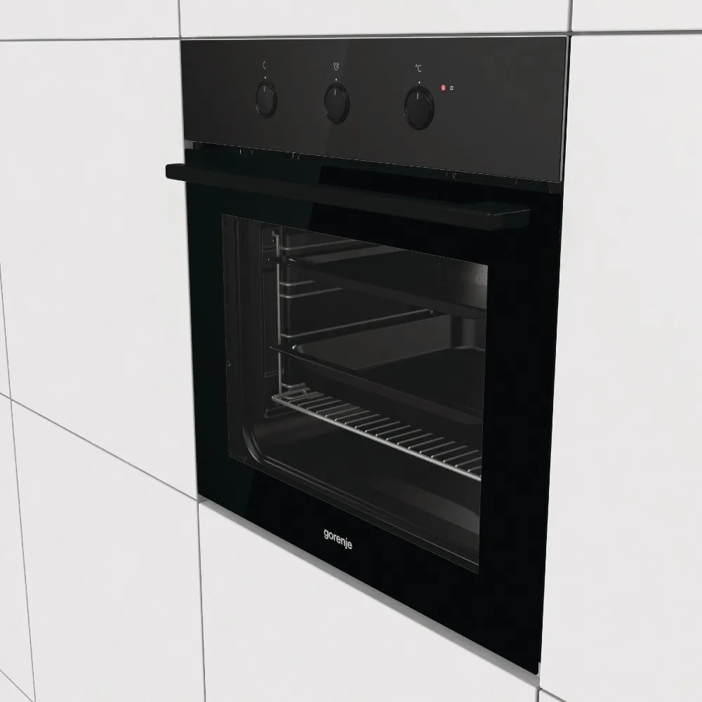Электрический духовой шкаф Gorenje BO 725 E10BG, Чёрный