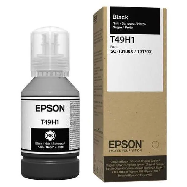 Recipient de cerneală Epson T49H, C13T49H100, Negru