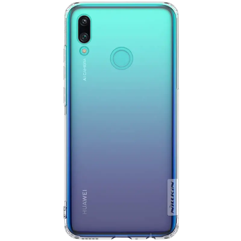 Чехол книжка Nillkin Huawei P Smart (2019)  - Ultra thin TPU - Nature, Прозрачный