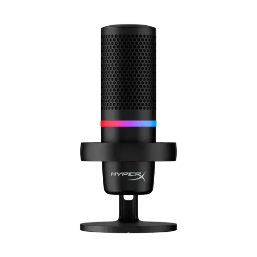 Microfon Gaming HyperX DuoCast, Cu fir, Negru