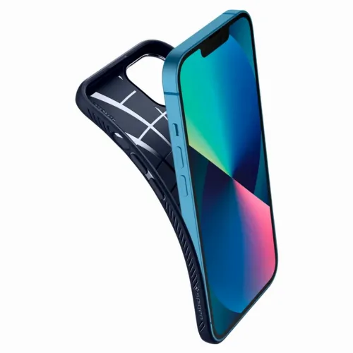 Spigen iPhone 13, Liquid Air, Navy Blue