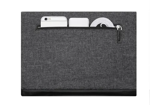 Husă universală pentru Laptop RivaCase Lantau, 13", Poliester, Negru