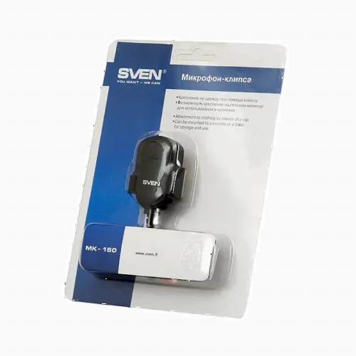 Microfon pentru calculator SVEN MK-150, Cu fir, Negru