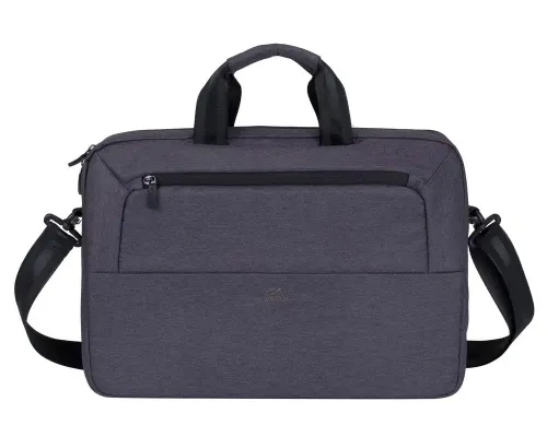 Geantă pentru Laptop RivaCase Suzuka, 15.6", Poliester, Negru