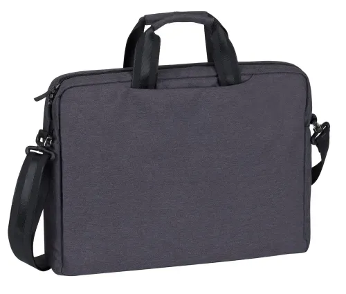 Geantă pentru Laptop RivaCase Suzuka, 15.6", Poliester, Negru