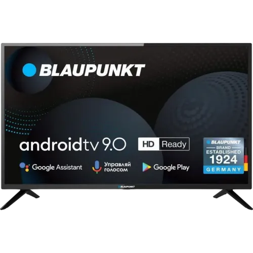 32" LED SMART TV BLAUPUNKT 32WE265T, 1366x768 HD, Android TV, Negru