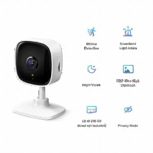 Camera de supraveghere Smart TP-LINK Tapo C110, Alb