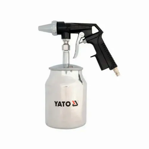 Пескоструйный пистолет 8 бар, сопло 6,3 мм, 160 л, бак 1л YATO