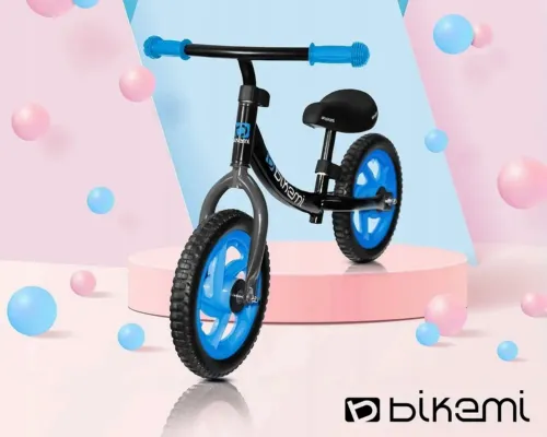 Bicicleta fara pedale| pentru copii JUMI Sport (albastru/negru)