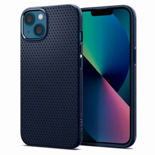 Spigen iPhone 13, Liquid Air, Navy Blue
