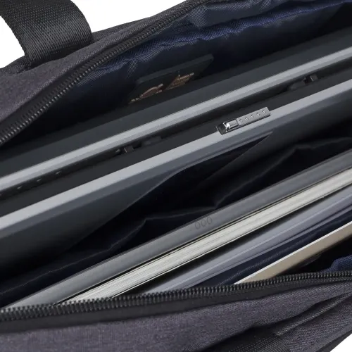 Geantă pentru Laptop RivaCase Suzuka, 15.6", Poliester, Negru