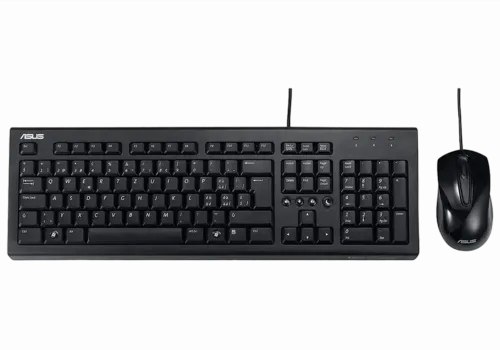 Set Tastatură + Mouse ASUS U2000, Cu fir, Negru