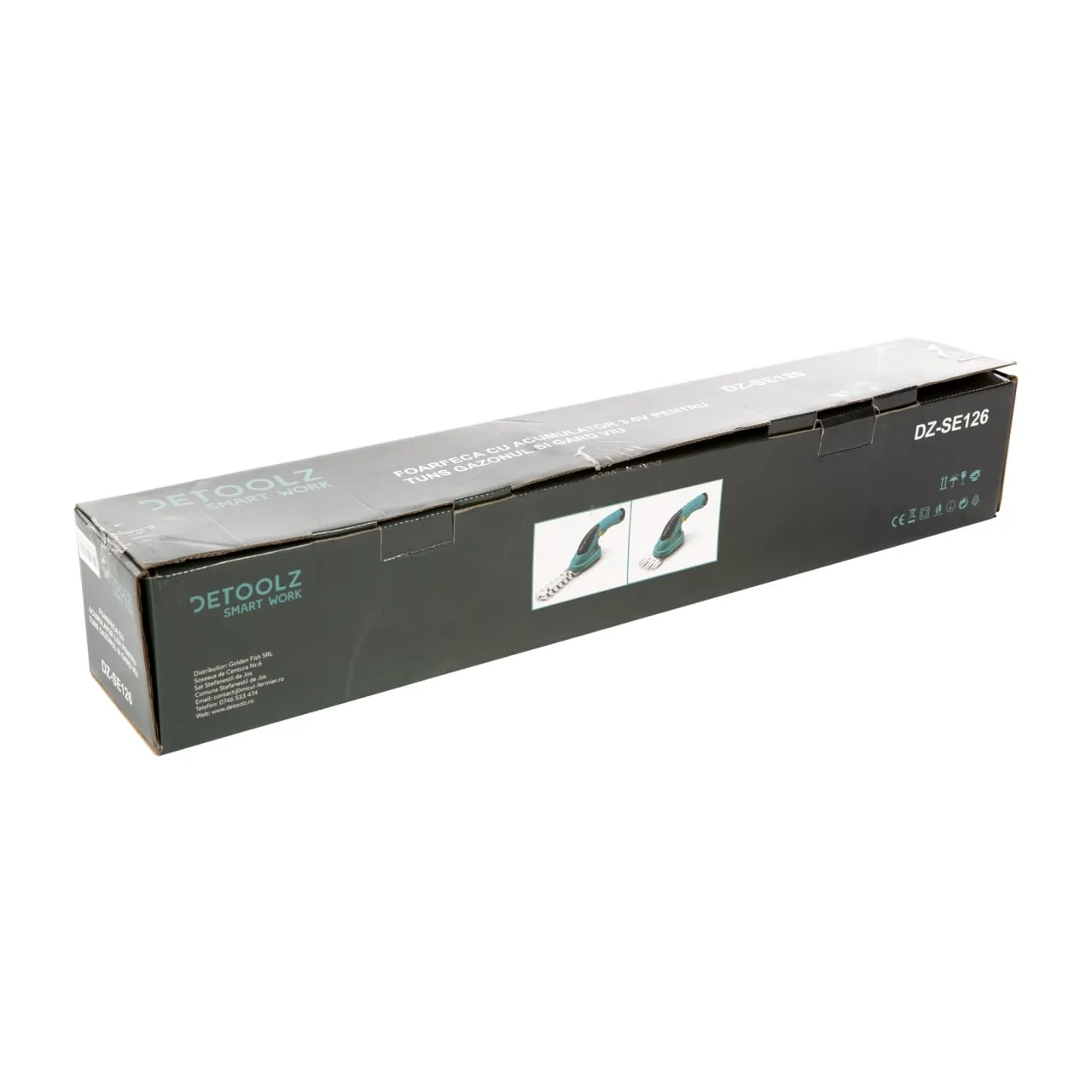 Foarfeca de gradina cu acumulator Detoolz 3.6V pt tuns gazonul/gard viu — 5