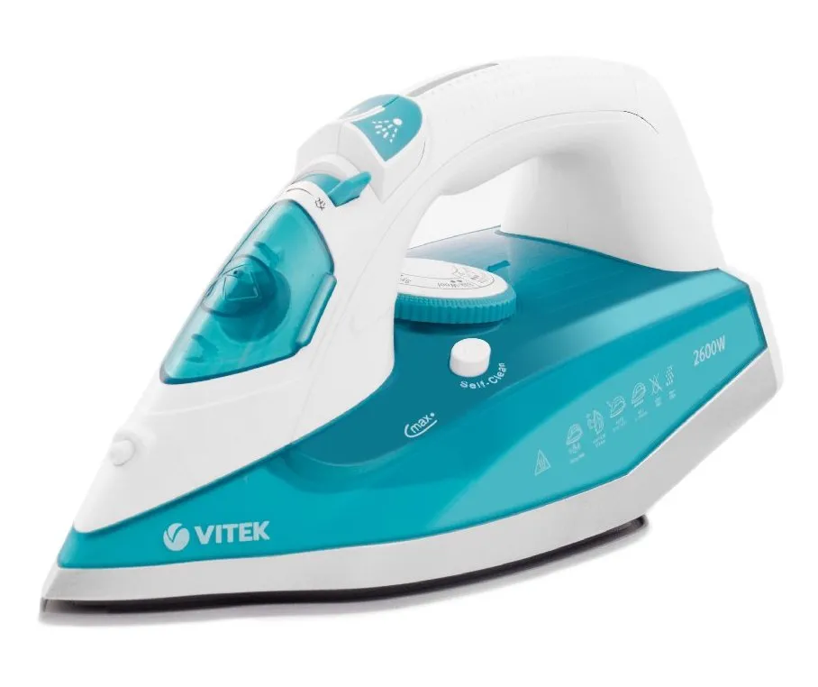 Fier VITEK VT-8320, 2600W, Albastru deschis