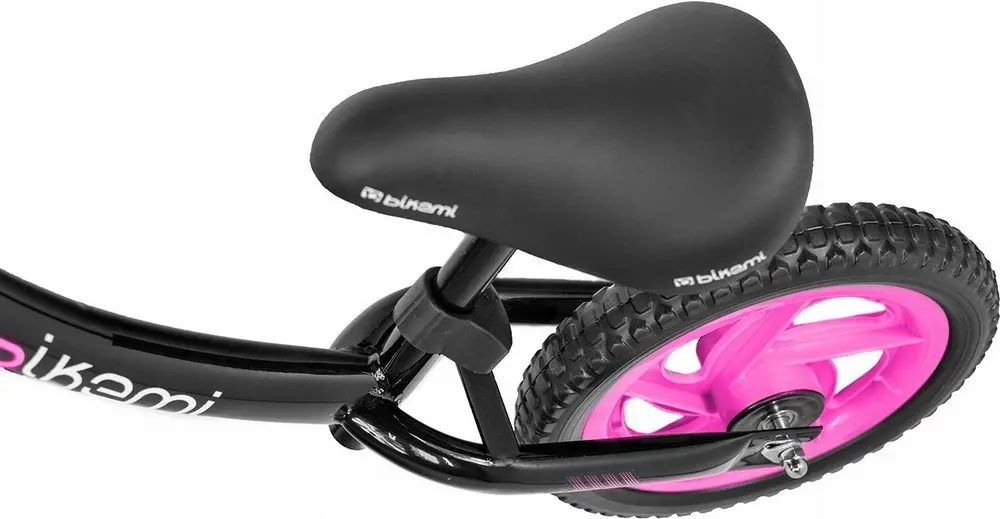 Bicicleta fara pedale| pentru copii JUMI Sport (roz/negru)