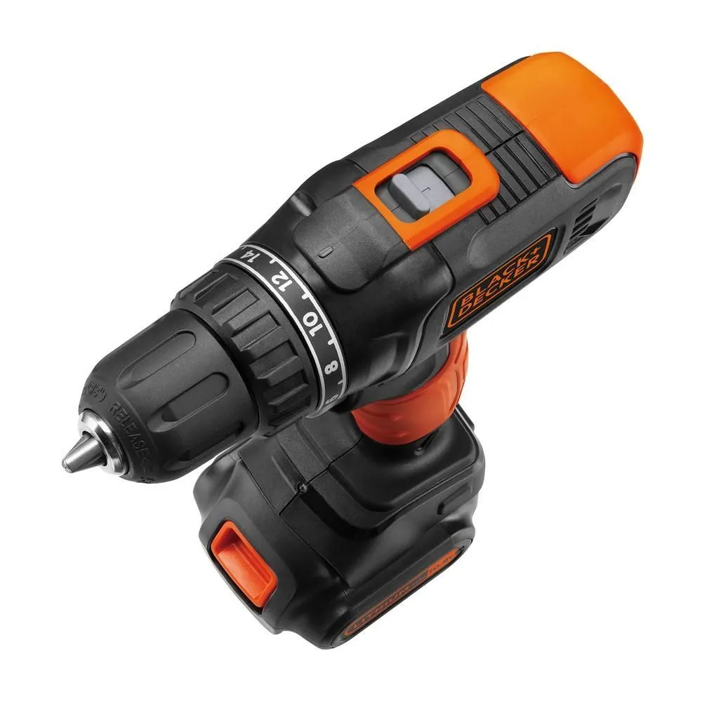 Mașină de găurit și înșurubat Black+Decker BCD7122CK-RU