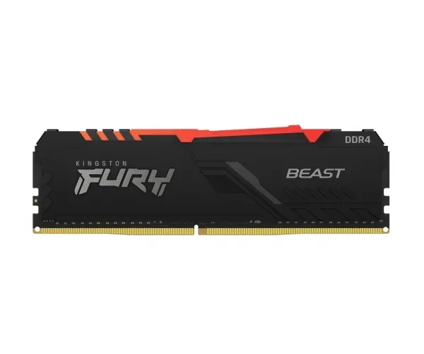 Memorie RAM Kingston FURY Beast RGB, DDR4 SDRAM, 3000 MHz, 32GB, KF430C15BB1AK2/32