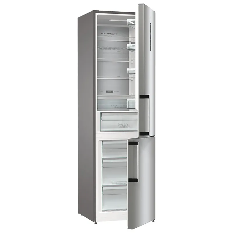 Frigider Gorenje NRC6204SXL5M, MetalCool 360°, Oțel inoxidabil