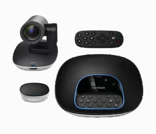 Cameră Web Logitech GROUP, Full-HD 1080P, Negru