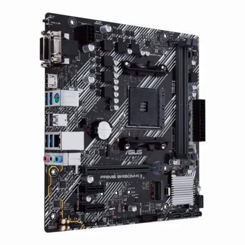 Placă de bază ASUS PRIME B450M-K II, AM4, AMD B450, Micro-ATX