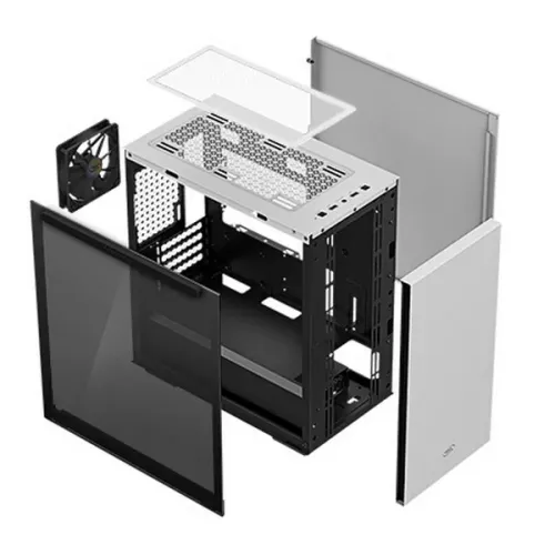 Компьютерный корпус Deepcool MACUBE 110 WH, Micro-ATX, ATX, Белый