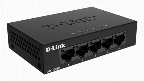 Switch de rețea D-Link DGS-1005D, 5x 10/100/1000 Mbps