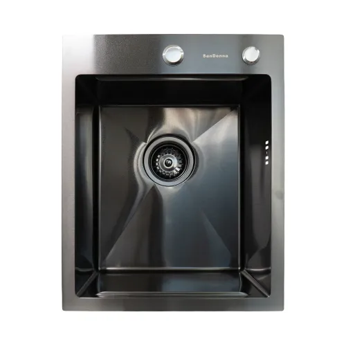 Chiuveta handmade SanDonna HD4050 (Negru)