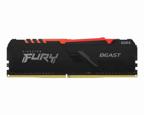 Memorie RAM Kingston FURY Beast RGB, DDR4 SDRAM, 3000 MHz, 32GB, KF430C15BB1AK2/32