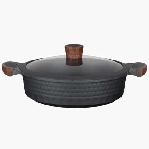 Cratița RESTO 93506, 28cm, Negru